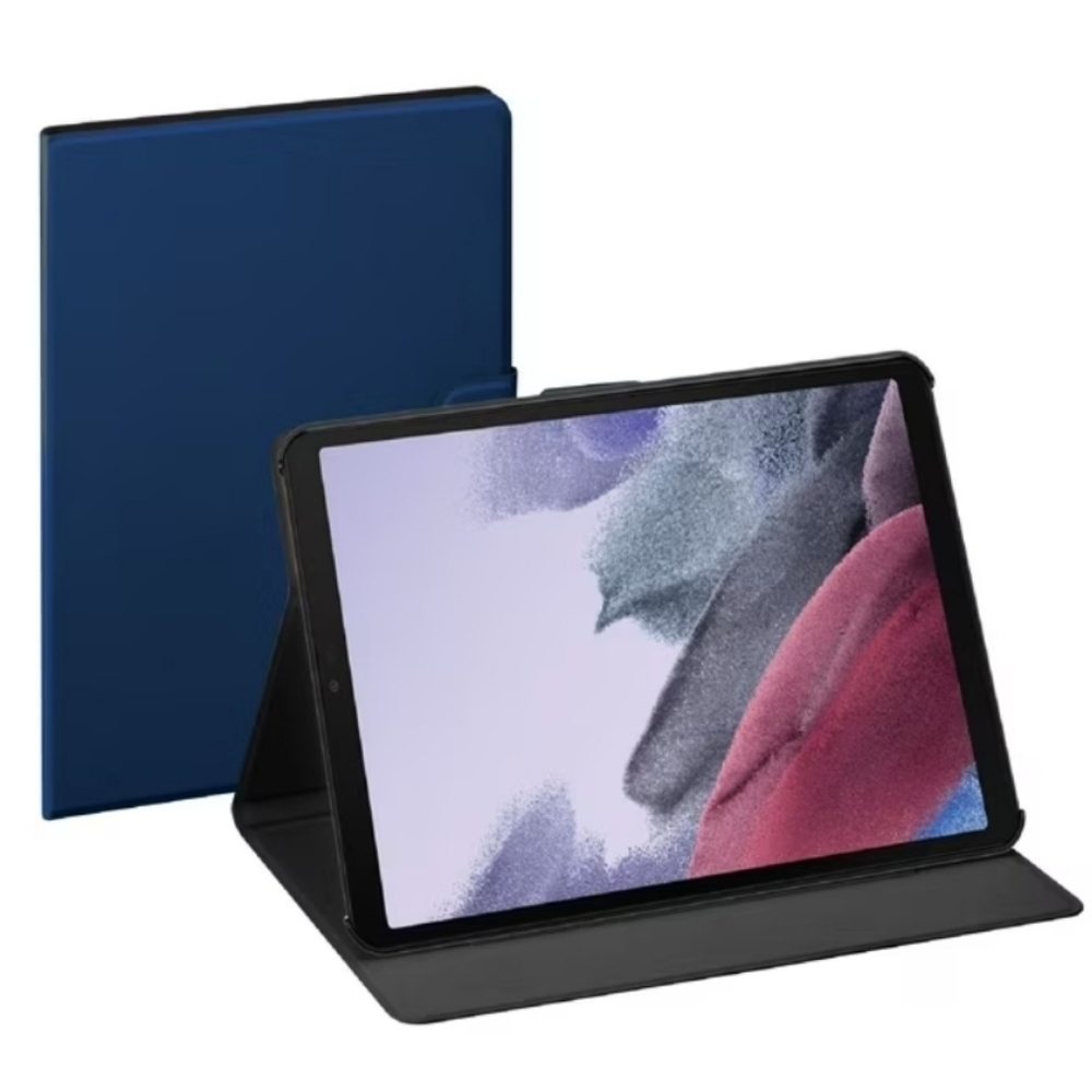 onn. Tablet Folio Case for Samsung Galaxy Tab A7 Lite 8.7" - Blue - Picture 8 of 9
